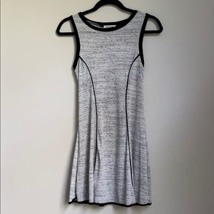 Monteau Grey and Black sleeveless dress